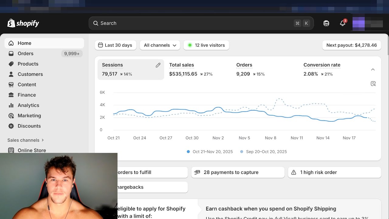 how i make $535k/mo with landing pages that look like s… — Transcript