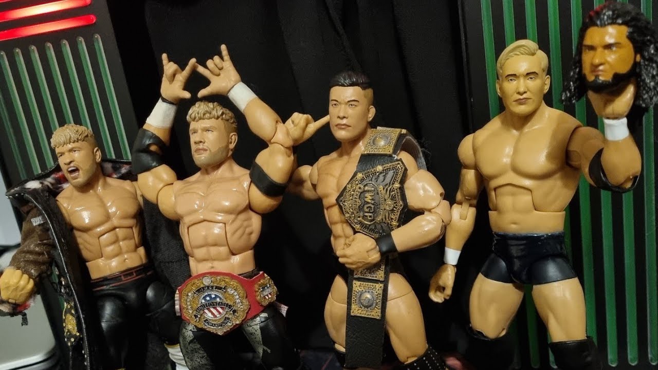 EPIC CUSTOM WWE FIGURE HEADSCANS! WILL OSPREAY, OKADA & MORE