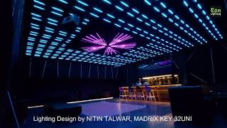HANGOVER CLUB MI BARS pixel lighting design by NITIN TALWAR | Mi bar light |