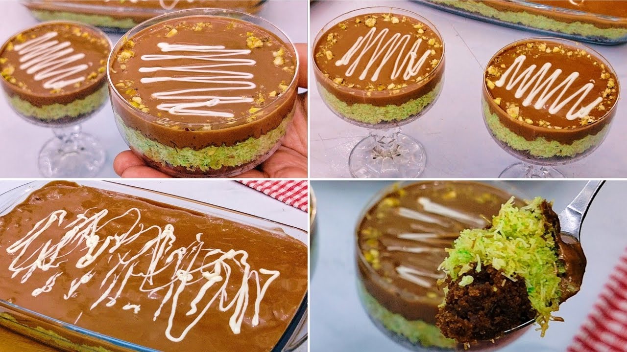 اختراع بلبن الجديد كيكة الهبة دبي ترندجديد من بلبن بطريقة سهلة واقتصادية  مع بديل صوص البستاشيوا