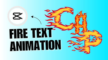 Fire Text Animation Tutorial on CapCut PC