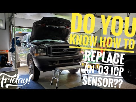 03 Ford 6.0 DIESEL - ICP sensor Replacement