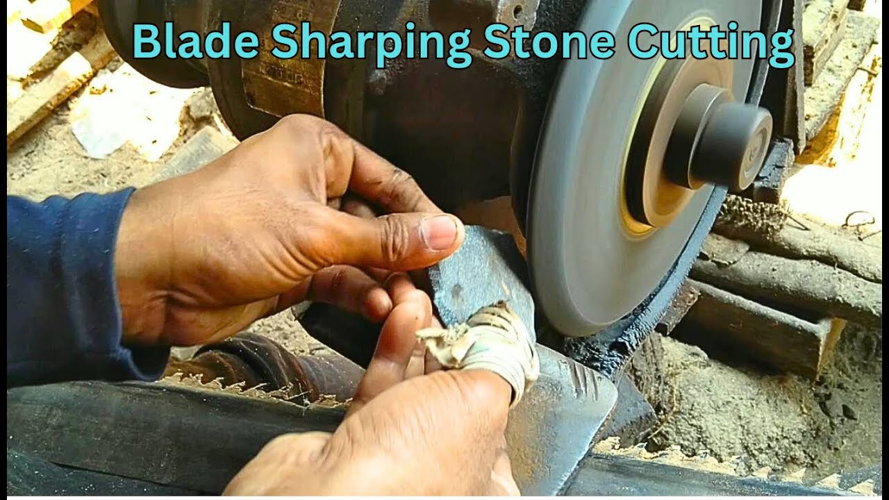 BandSaw Blade Sharping Stone Cutting Full Process করাত ধার 2023
