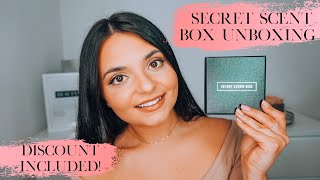 SECRET SCENT BOX UNBOXING | DISCOUNT ON YOUR SUBSCRIPTION