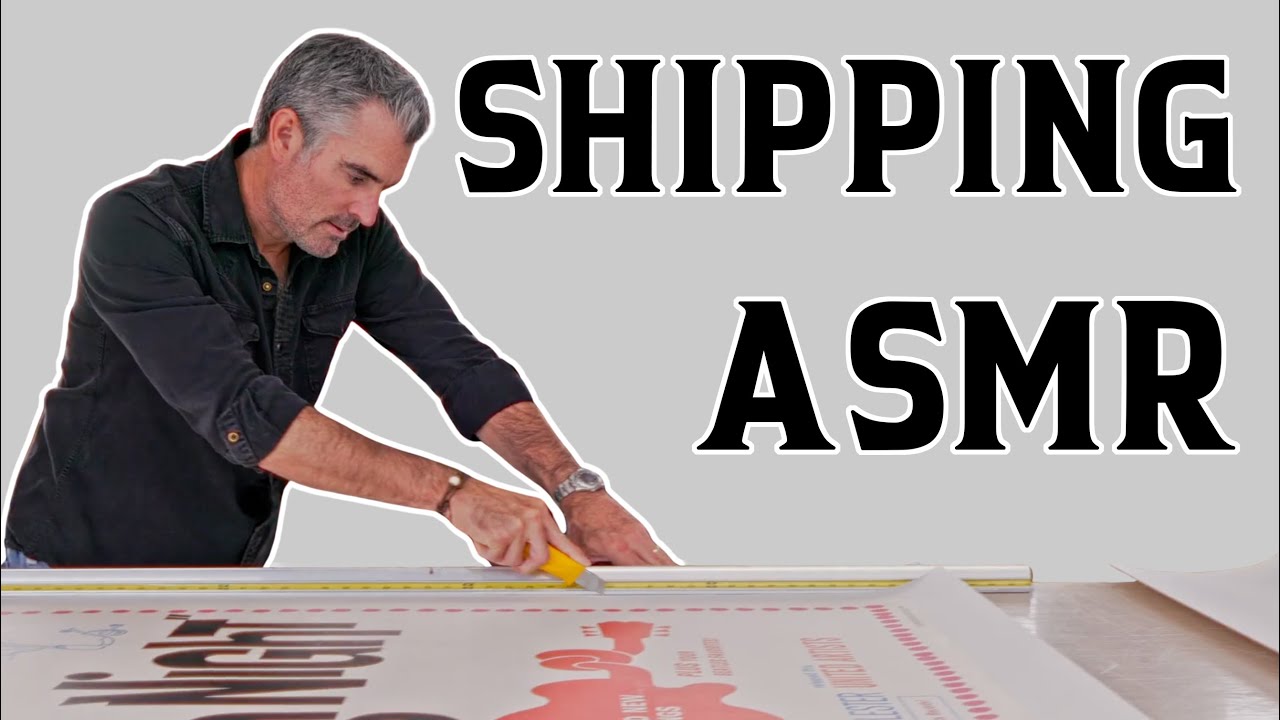 ASMR Shipping A Hard Day's Night Original Vintage Beatles Movie Poster