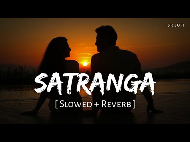 Satranga (Slowed + Reverb) | Arijit Singh | Animal | SR Lofi class=