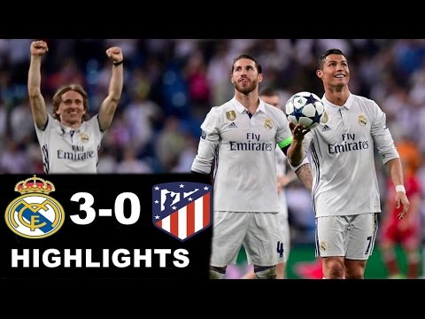 챔스4강 레알마드리드 3-0 아틀레티코 마드리드 하이라이트&Real Madrid 3 - 0 Atletico Madrid  Highlights
