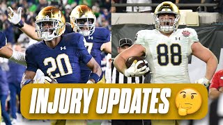 Notre Dame football news: Benjamin Morrison, Mitchell Evans injury UPDATES | More Irish intel ☘️