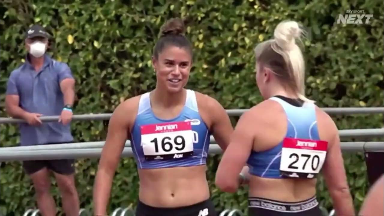 100m Women’s Final NZ Athletics Nationals 2022 YouTube