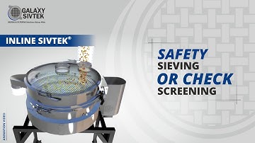 Inline Check Sieve | Galaxy Sivtek