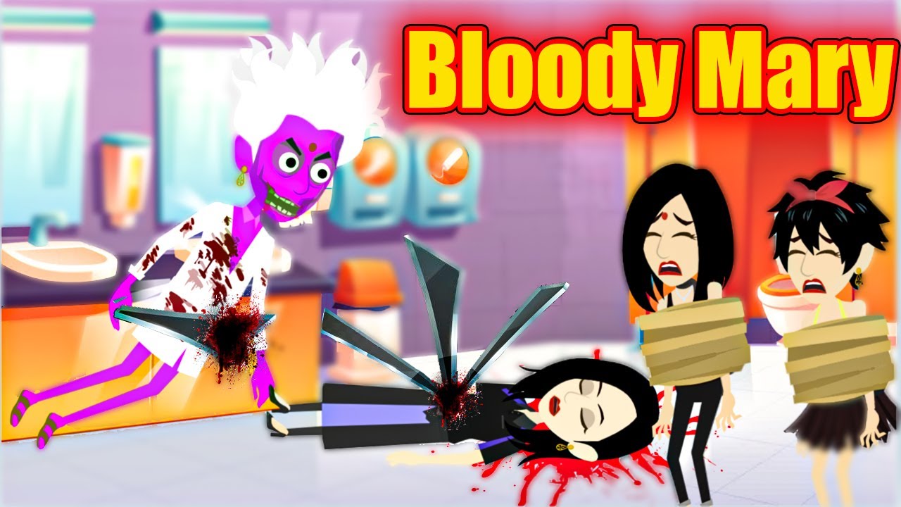 Bloody Mary Real Horror Story ||Hindi Kahynian || Hindi Cartoon Stories  Bedtime Children Stories - YouTube