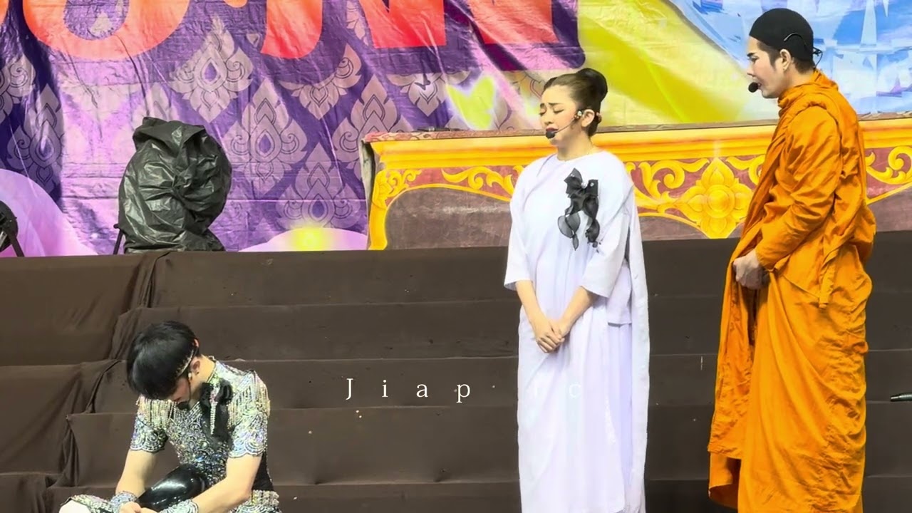 ฉากจบ🥹 เรื่อง #โจรกลับใจ📍วัดตลาดใหม่ อ.วิเศษชัยชาญ จ.อ่างทอง 01/11/68 #ลิเกคณะศรรามน้ำเพชร