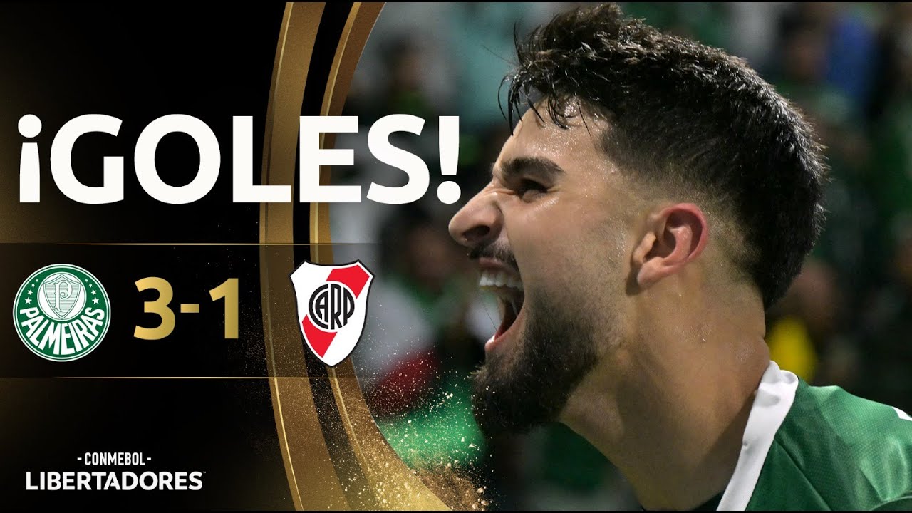 GOLES | PALMEIRAS vs. RIVER PLATE | CUARTOS DE FINAL | CONMEBOL LIBERTADORES 2025