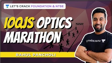 IOQJS Optics Marathon | IOQJS 2021 Marathon | Rahul Pancholi