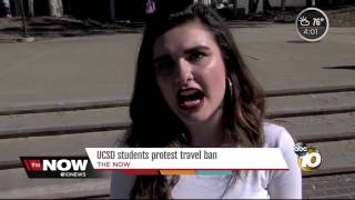 UCSD protests Trump's travel ban