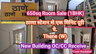 1BHK Room sale Nearby Thane st. (w) oc/cc clear #property #Thane #room #sale