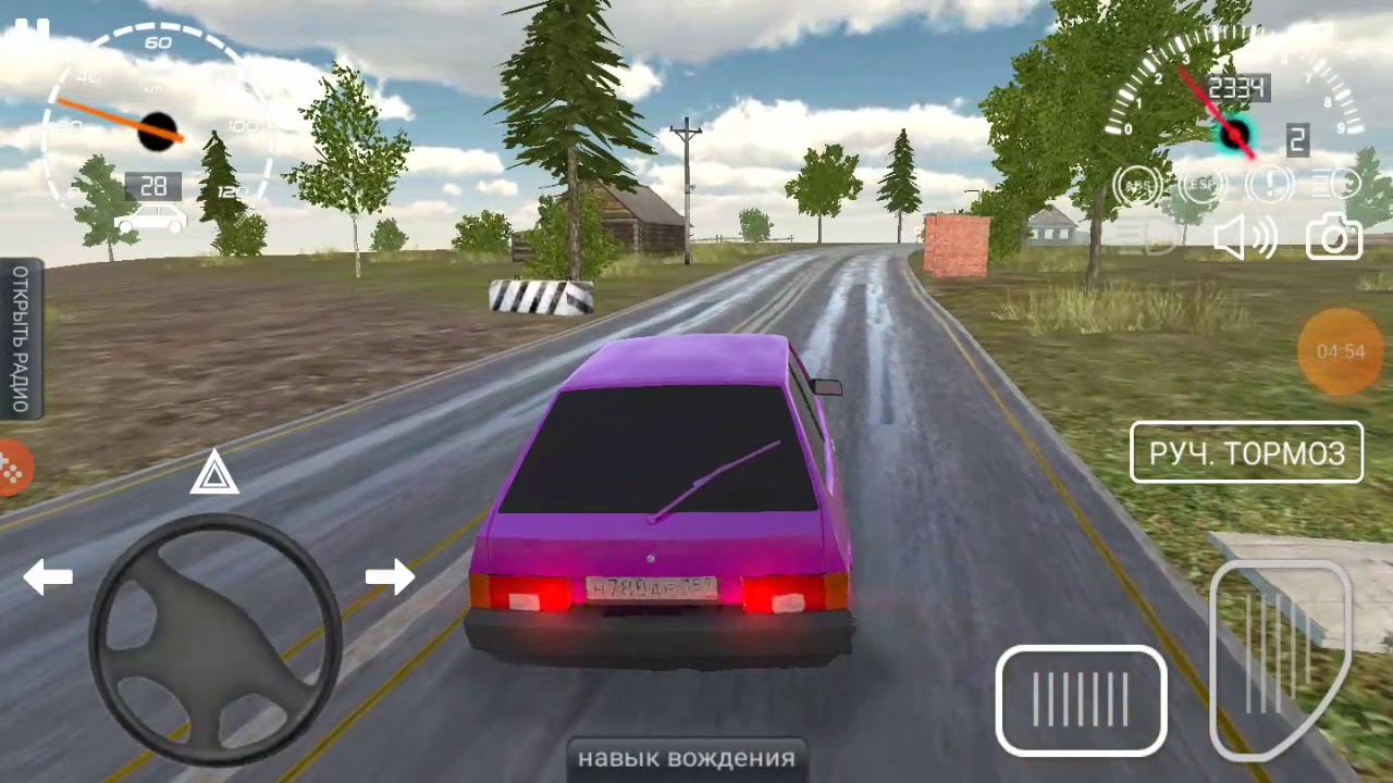 Обзор игры Russian Car Driver HD