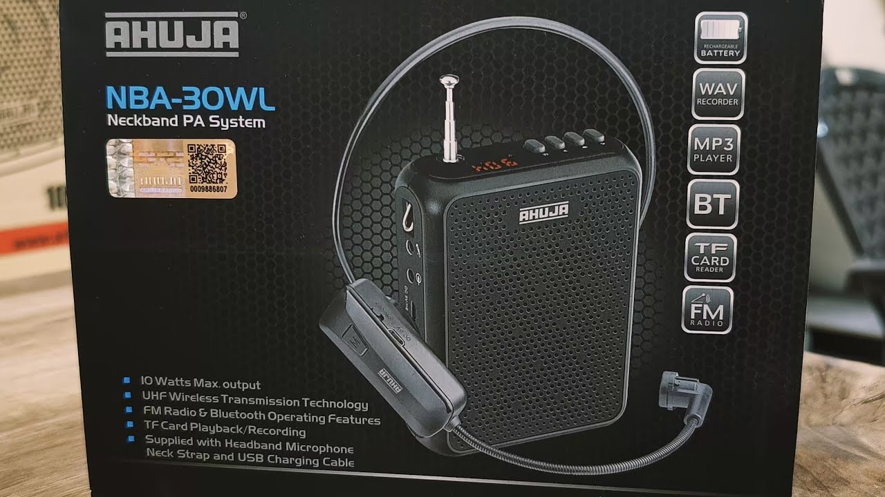 ahuja nba ahuja small sound box