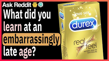 What did you learn at an embarrassingly late age?