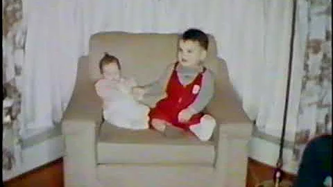 Bobby in chair with Lori
