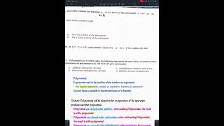 A2 Simplifying Polynomials and Factor Theorem (3/3)