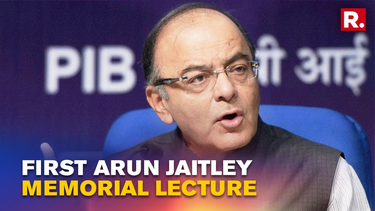 Arun Jaitley Memorial Lecture: Remembering Former Union Minister's Contribution To India