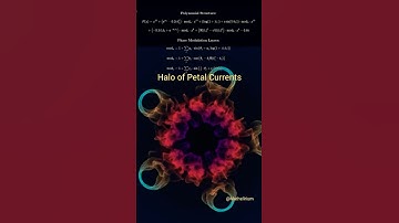 Radiating loops spiral from resonant core #maths #science