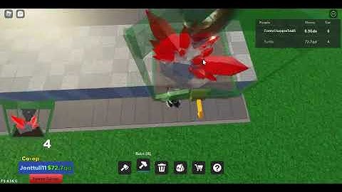 (Roblox) factory simulator trying to speed build tier 4 farm