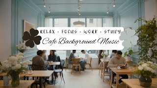 Soft Mint & Calm Cafe Background Music for Relax & Study ☕🌿 | Cafe Note Ambience カフェの勉強BGM screenshot 5