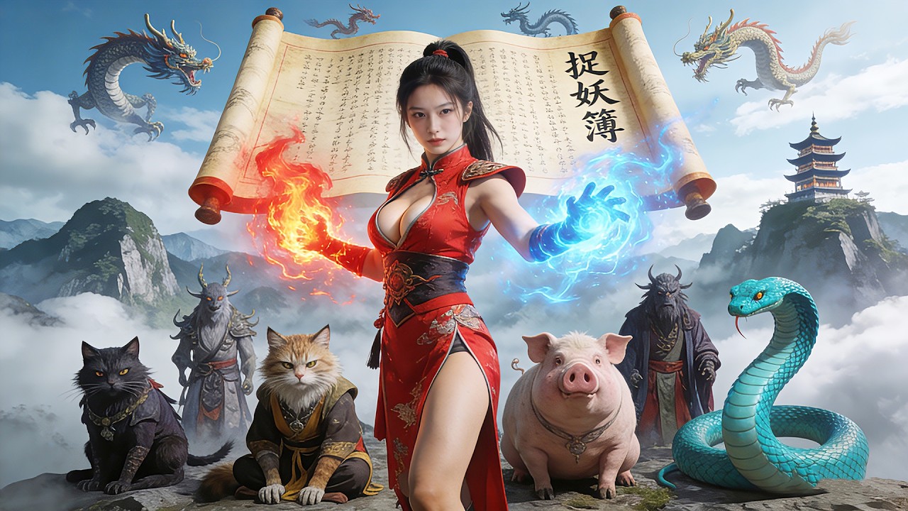 이건 퇴마가 아니다! 하늘을 삼킨 여파⚡ 천궁 무너지고 3000 마수 원형 폭로… 신급 재난의 시작 🌀#단편드라마 #드라마