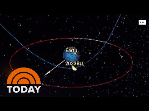 Asteroid passes within 2,200 miles of Earth