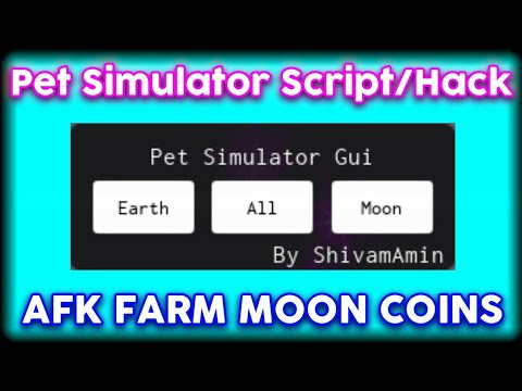 Patched Roblox Hack Script Pet Simulator Auto Farm Moon Coins More Free Oct 7 Youtube - new roblox hack script pet simulator moon