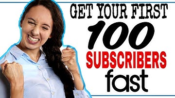 HOW TO GET YOUR FIRST 100 SUBSCRIBERS FAST 2020 // GROW WITH SPEED -TIPS