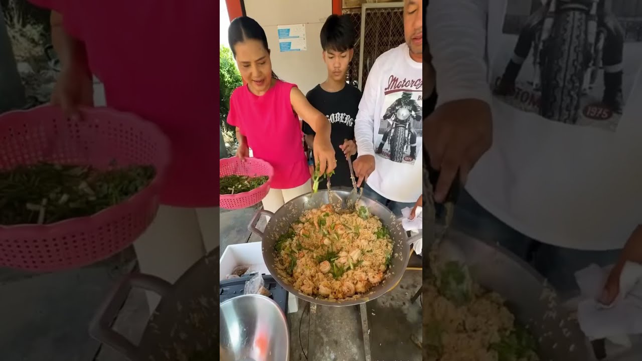 ข้าวผัดกุ้งกองละครเวิร์คพอทย์🌶🌶😋