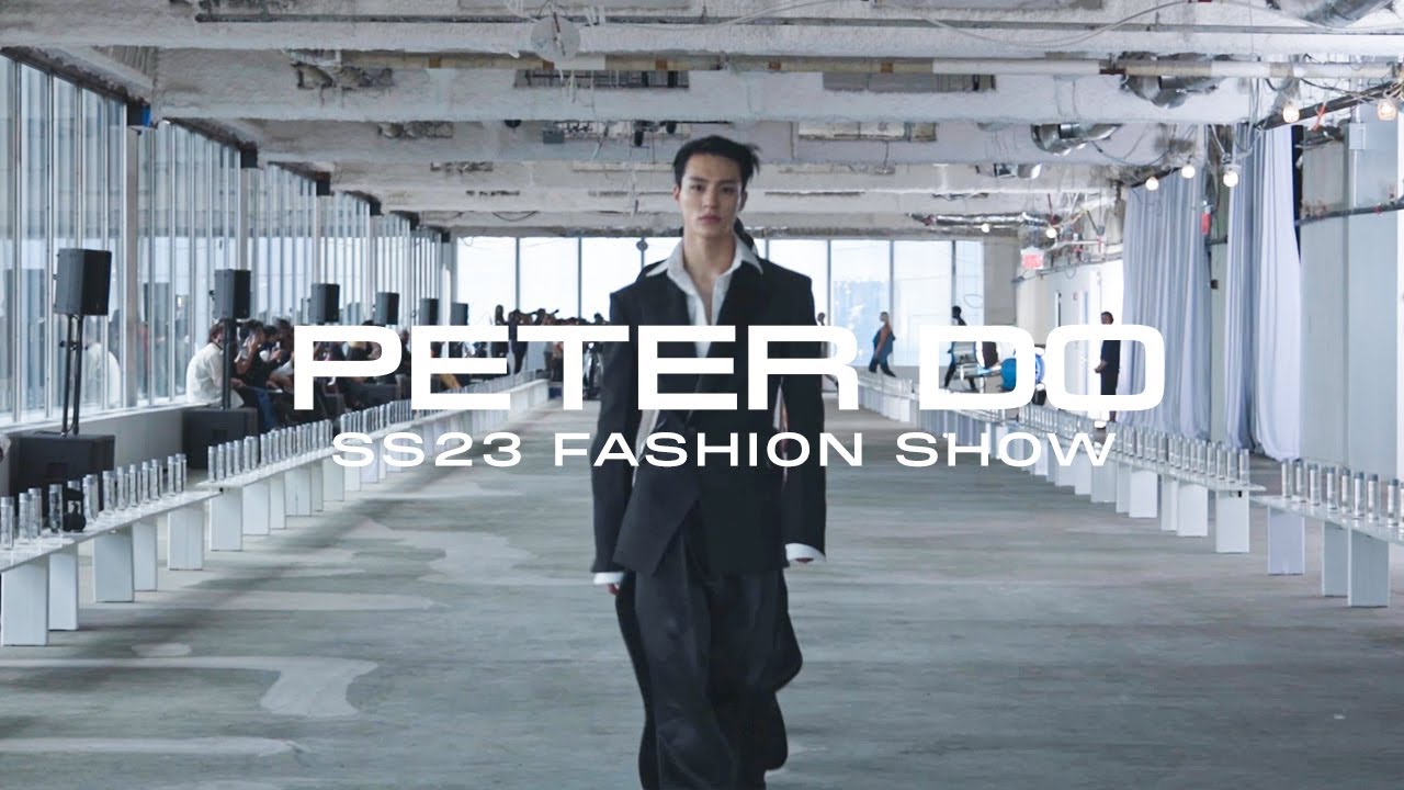 Peter Do Mens Collection Debut at NYFW SS23