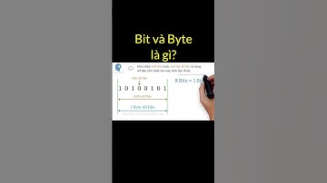 Bit và Byte là gì? | Tri thức nhân loại
