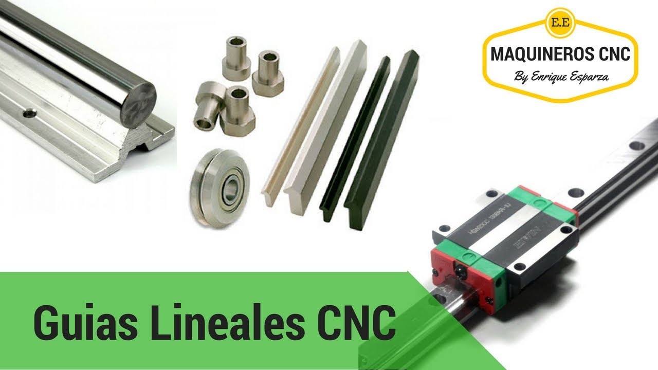 Guías lineales para CNC, Router, Fresadoras y 3D Printing | Todo lo que ...