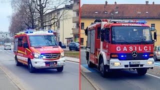 Pgd Kamnik, Vozilo 04,05 - Na Prometno Nesrečo Vozilo 03,07 - Na Požar Ostrešja