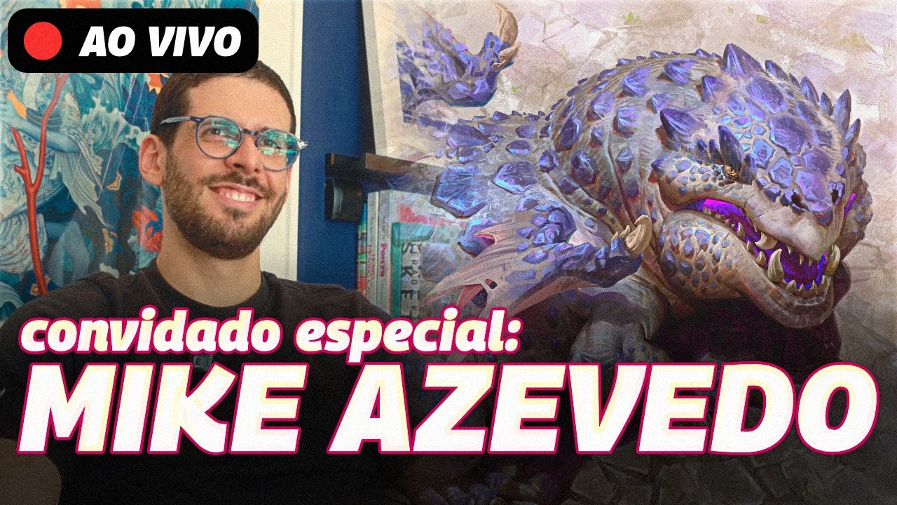 🔴 Live: COMO ESTUDAR FUNDAMENTOS de PINTURA DIGITAL? ft. Mike Azevedo
