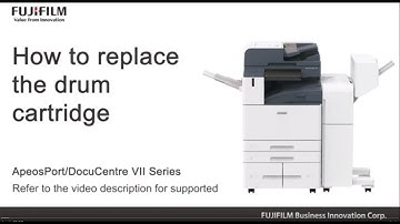 How to replace the drum cartridge
