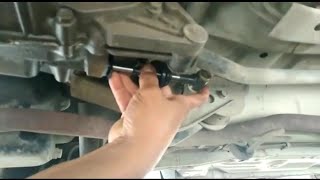 Gear shifter seal rod changing of ALTO without Gear down.