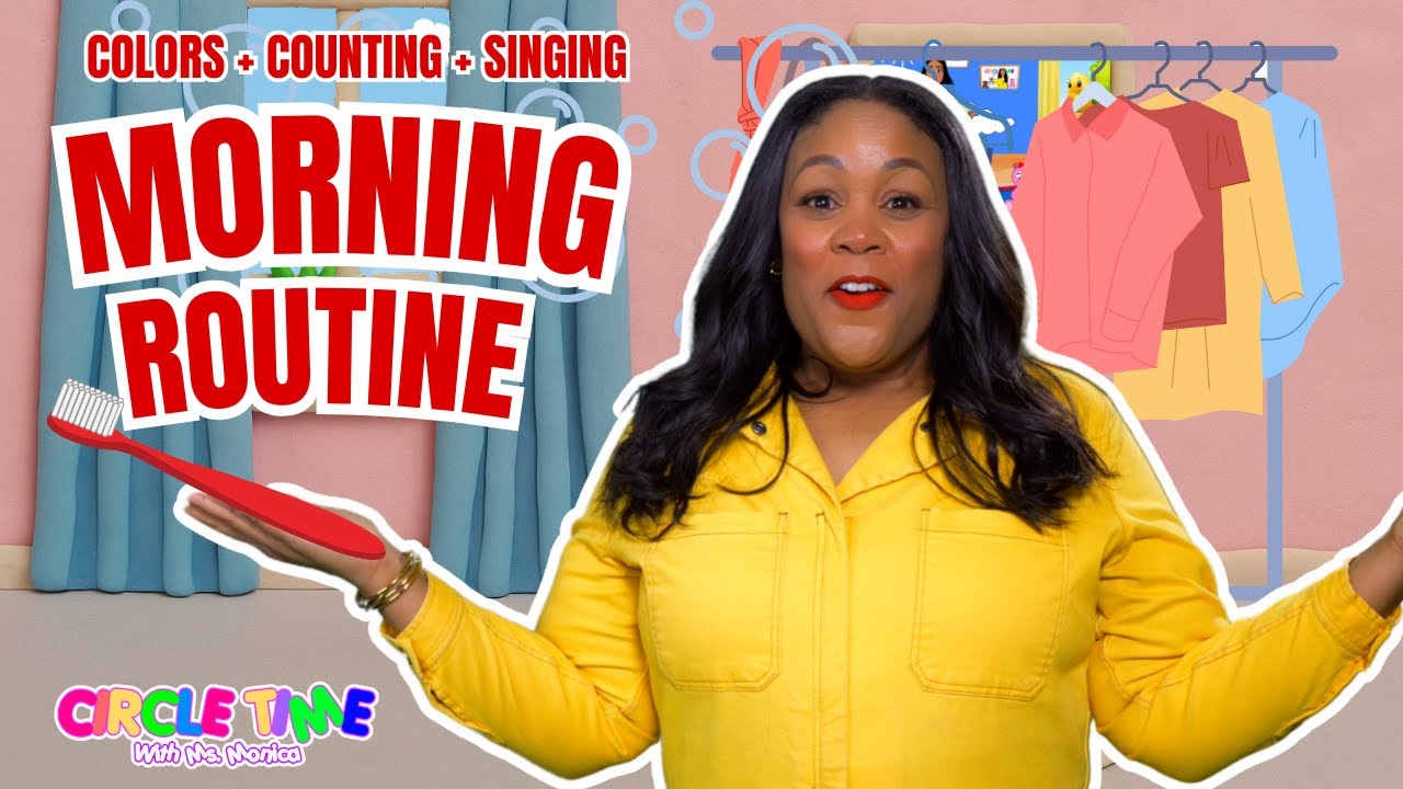 Learn Morning Routines | Preschool Show | Learn Colors, Numbers ...