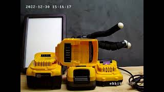 Тестирование ёмкости аккумуляторов Dewalt. PowerStack новинка от Dewalt.