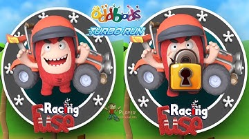 Oddbods Turbo Run - Racing Fuse Unlocked New Character Gameplay Walkthrough