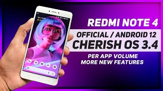 Cherish OS 3.4 Official - Android 12 - Redmi Note 4 | Per App Volume Control & More New Features screenshot 5