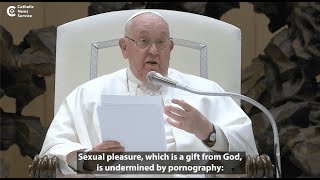 Pope: Defend pure love from lust