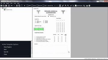 Remark Office OMR Support Video - OMR regions