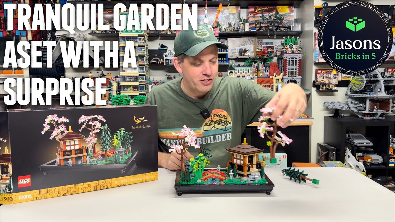 Lego Tranquil Garden set 10315 | A Set With a Surprise - YouTube