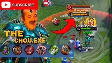 CHOU EXP NEW ONE SHOT🤯💥 BUILD