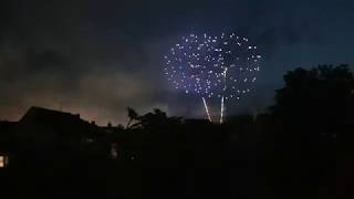 Feuerwerk Vom Bienenmarkt Michelstadt 2019